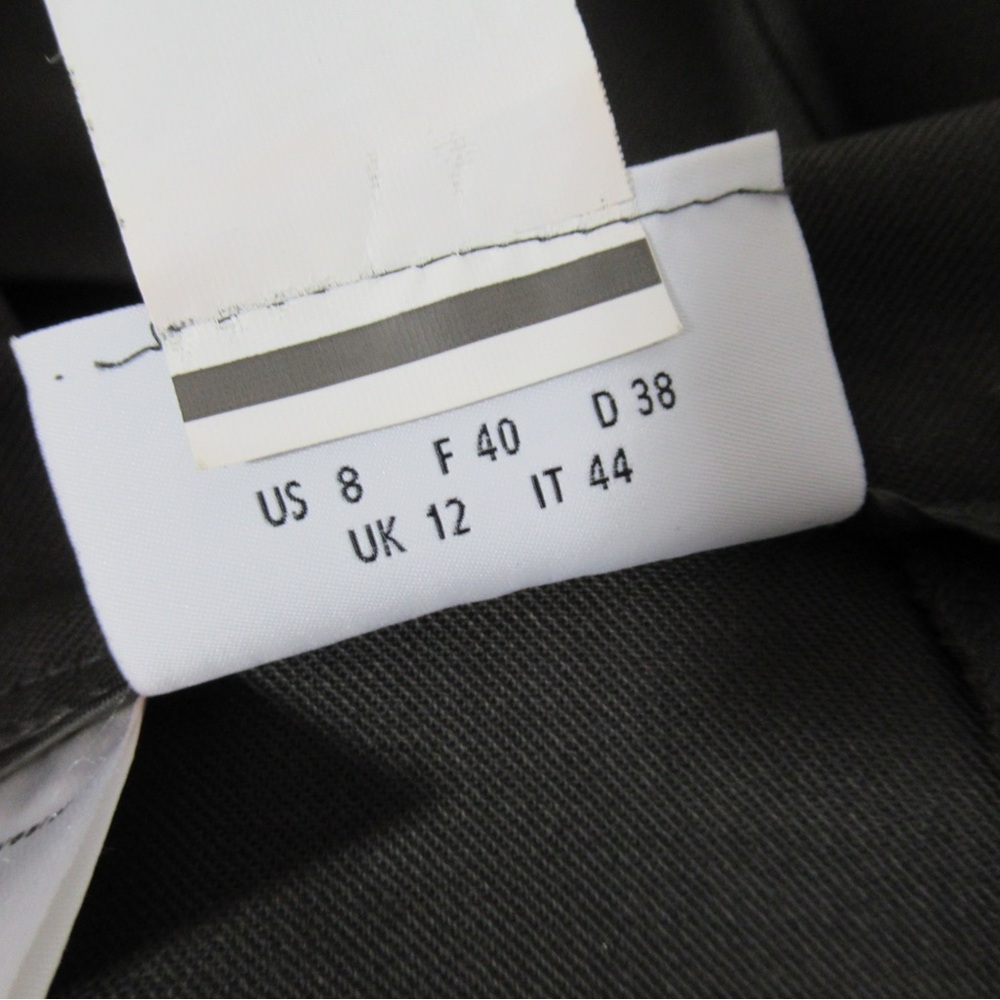 Akris Punto Olive Green Wool Blend Francoise Trousers Size 8 NWT - Picture 9 of 17